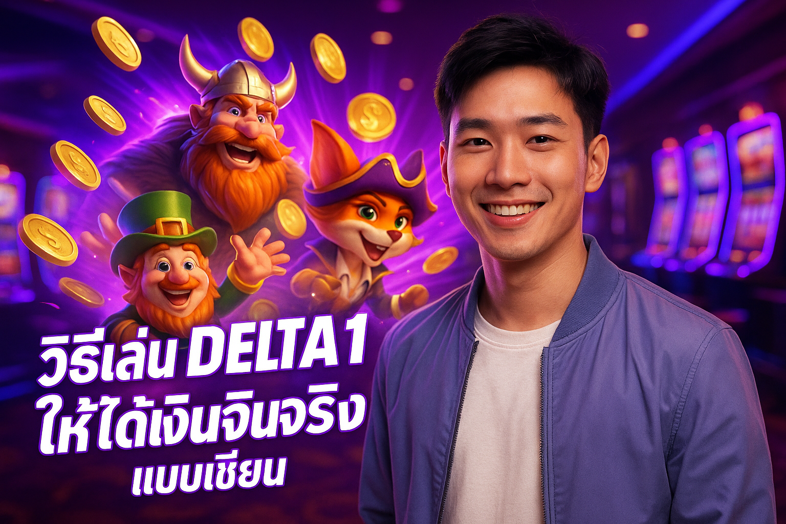 วิธีเล่น DELTA1 ให้ได้เงินจริง แบบเซียน